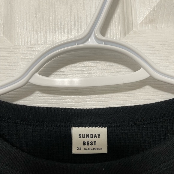 Sunday Best Baby Waffle Longsleeve - Picture 3 of 3